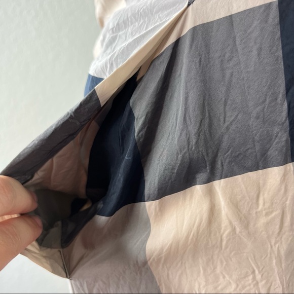 AllSaints Dellal Plaid Buffalo Check Cowl Mini Dress - Picture 3 of 9